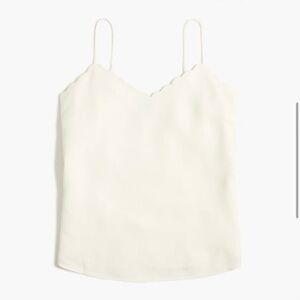 J.Crew Factory Scalloped Camisole